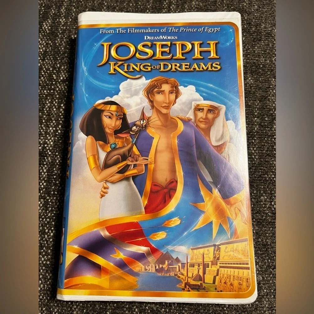 Dreamworks “Joseph King of Dreams” VHS Tape